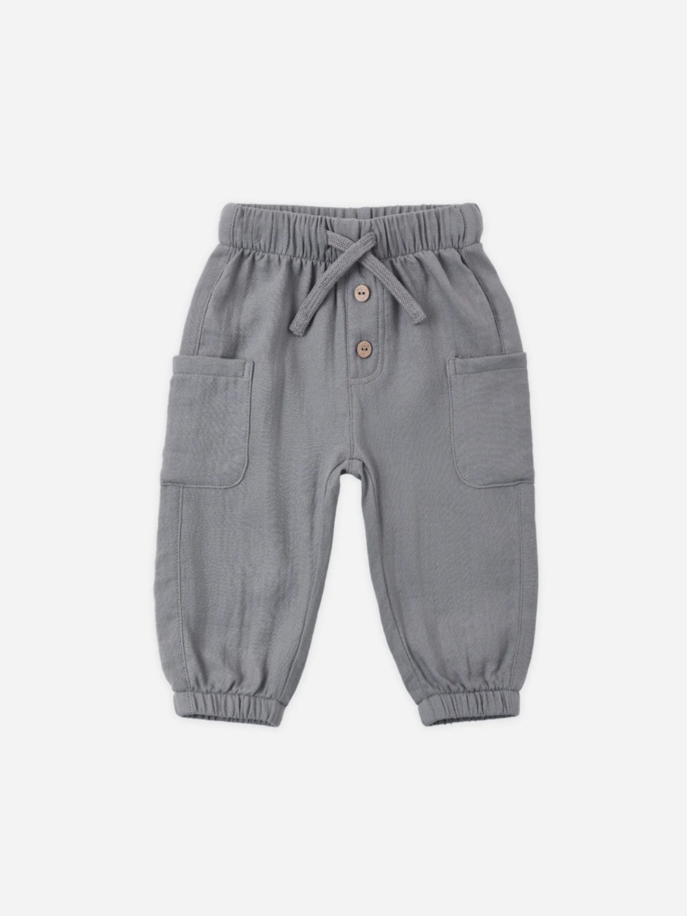 Quincy Mae Kids' Luca Jogger in Slate Gray